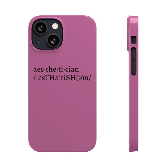 Aesthetician Phone Cases