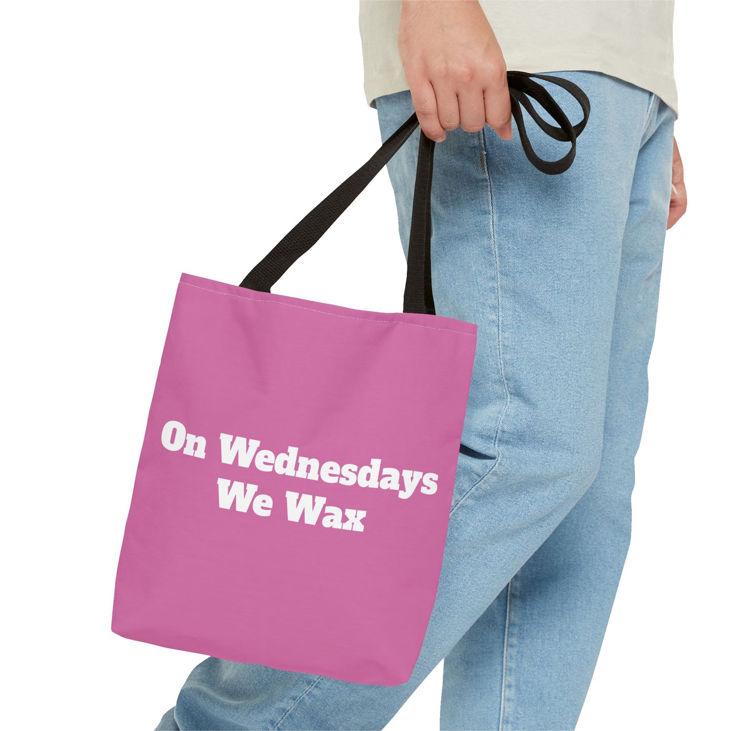 On Wednesdays We Wax Tote Bag