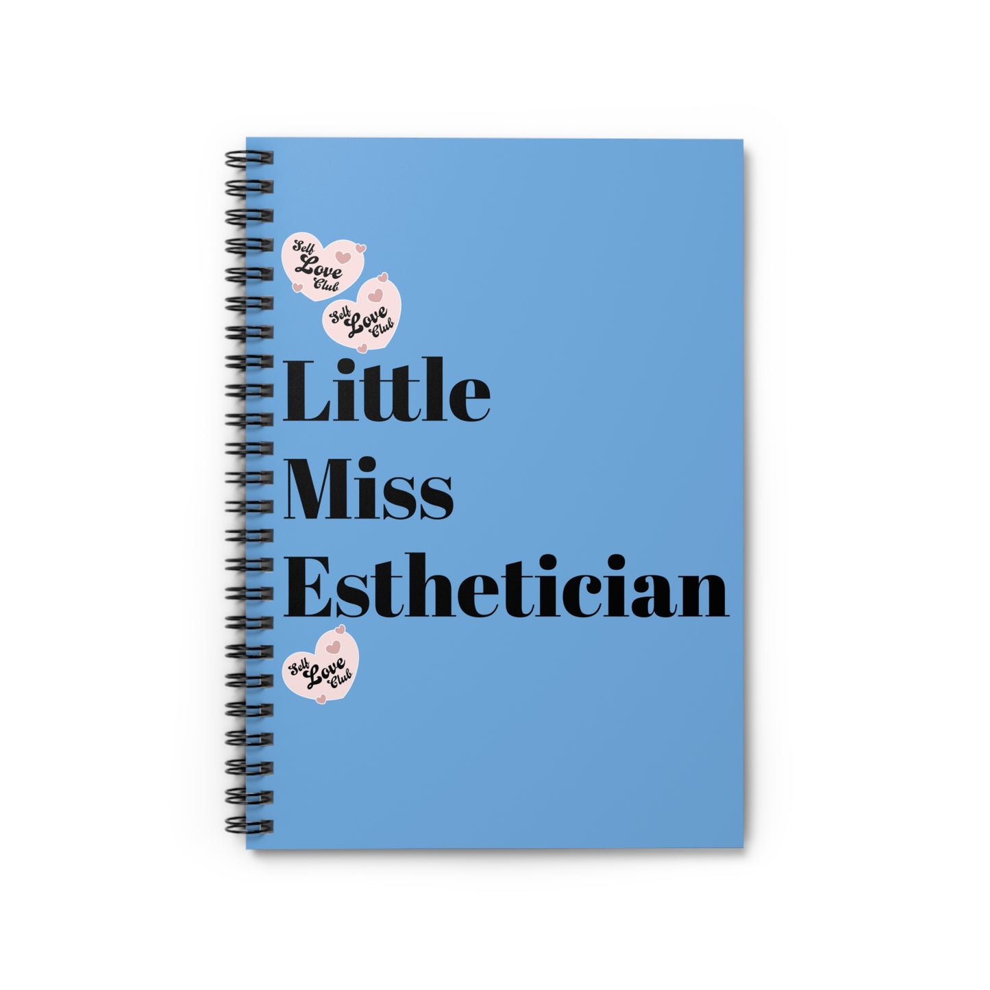 Little Miss Esthetician Spiral Notebook