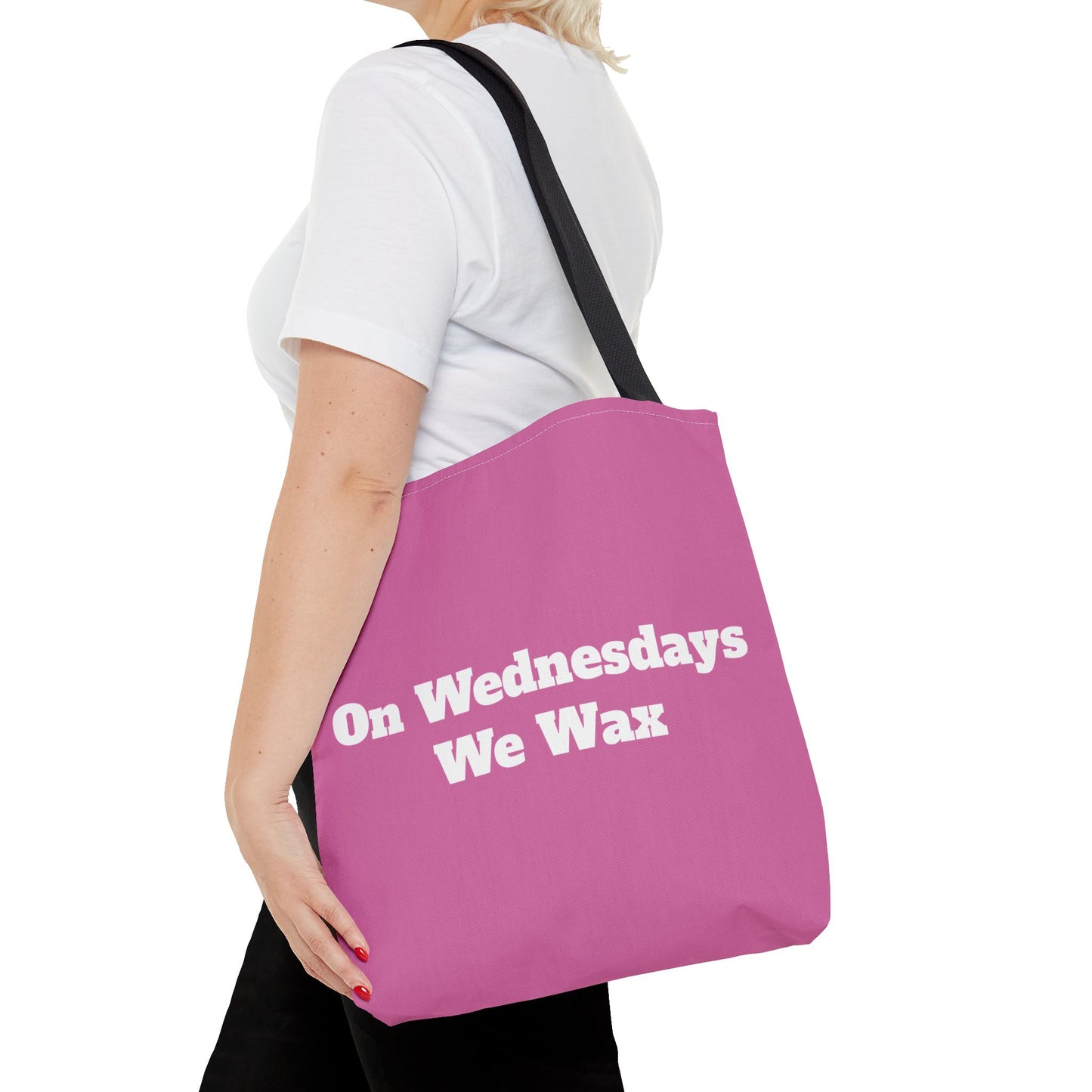 On Wednesdays We Wax Tote Bag