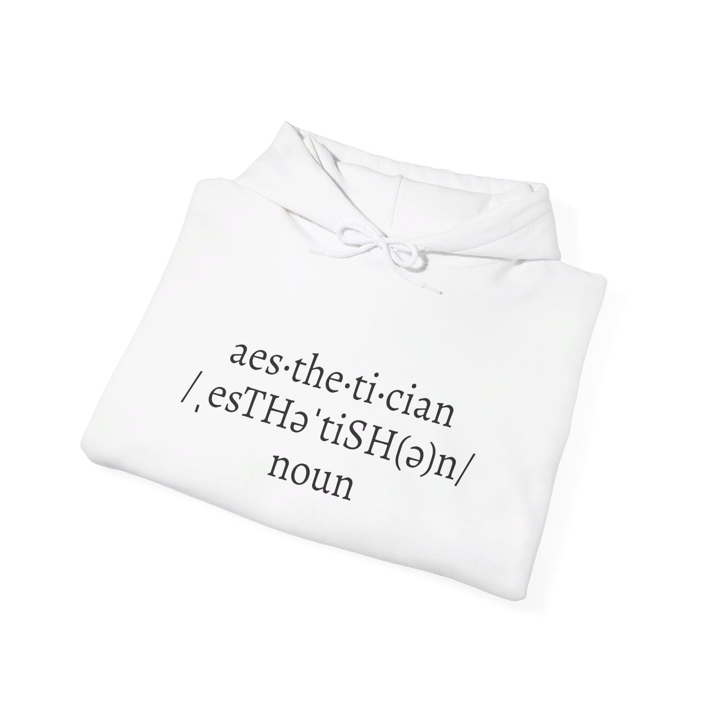 Unisex Aesthetician Hooded Sweatshirt