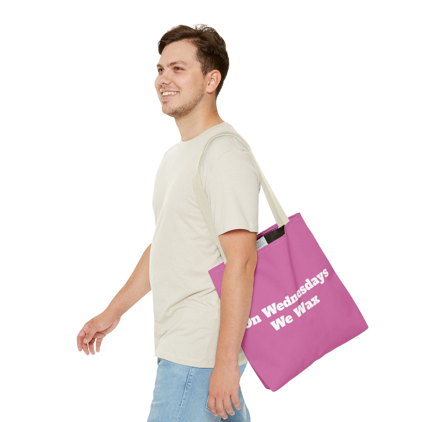 On Wednesdays We Wax Tote Bag