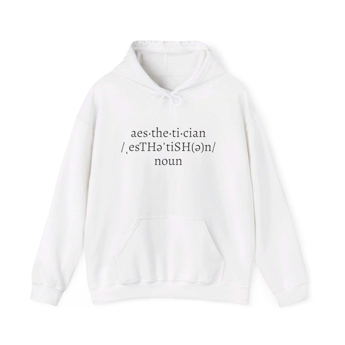 Unisex Aesthetician Hooded Sweatshirt