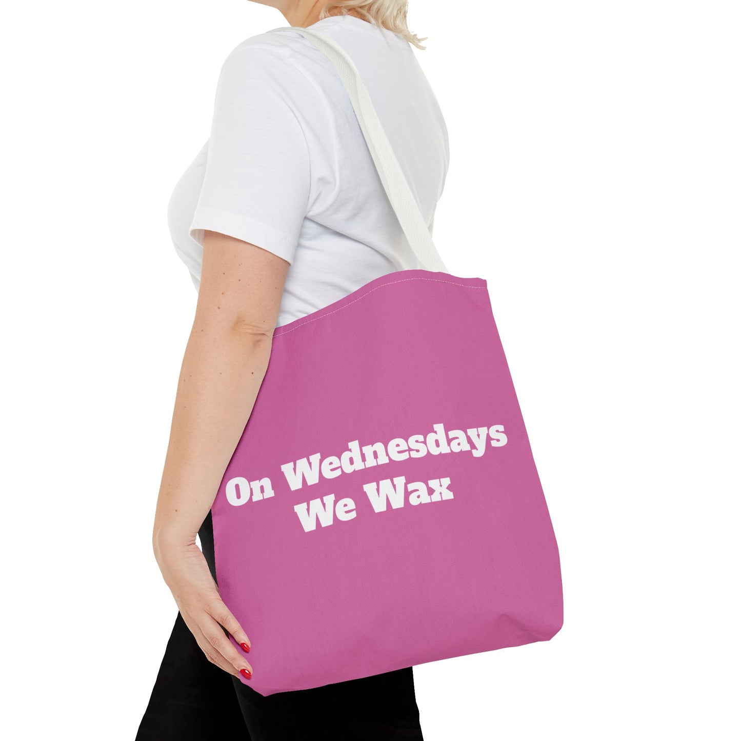 On Wednesdays We Wax Tote Bag