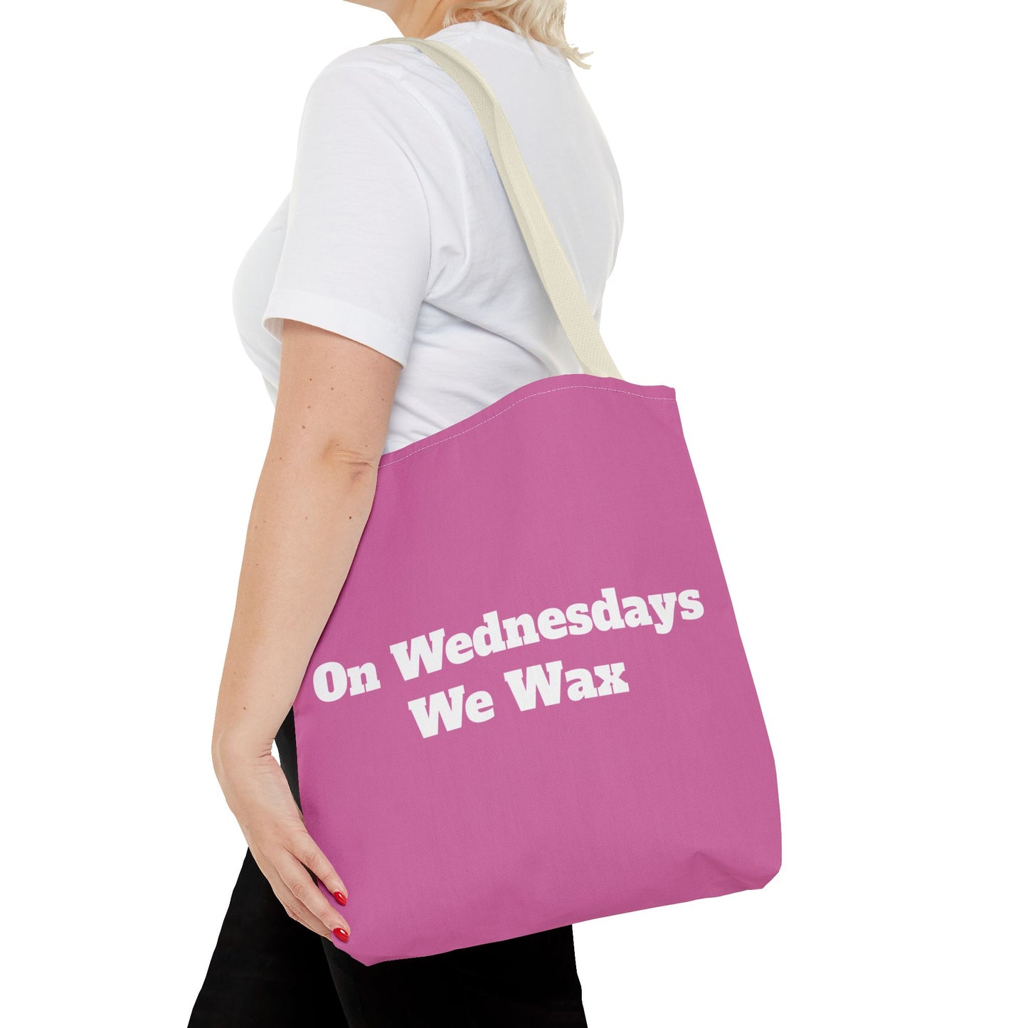 On Wednesdays We Wax Tote Bag