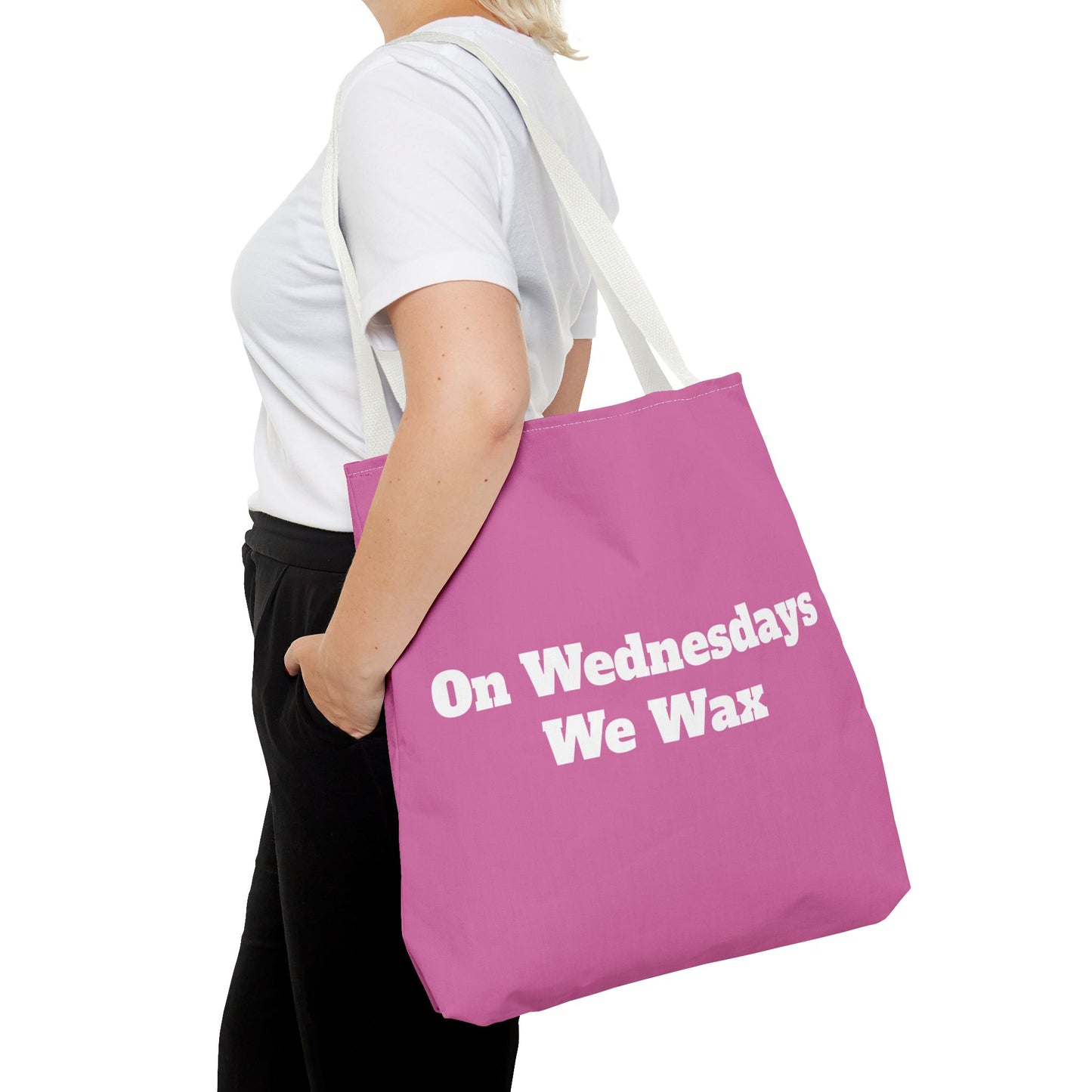 On Wednesdays We Wax Tote Bag