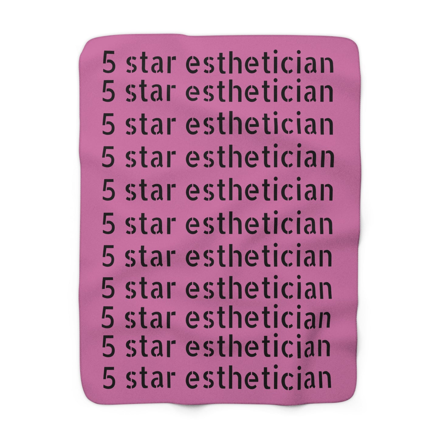 5 Star Esthetician Fleece Blanket