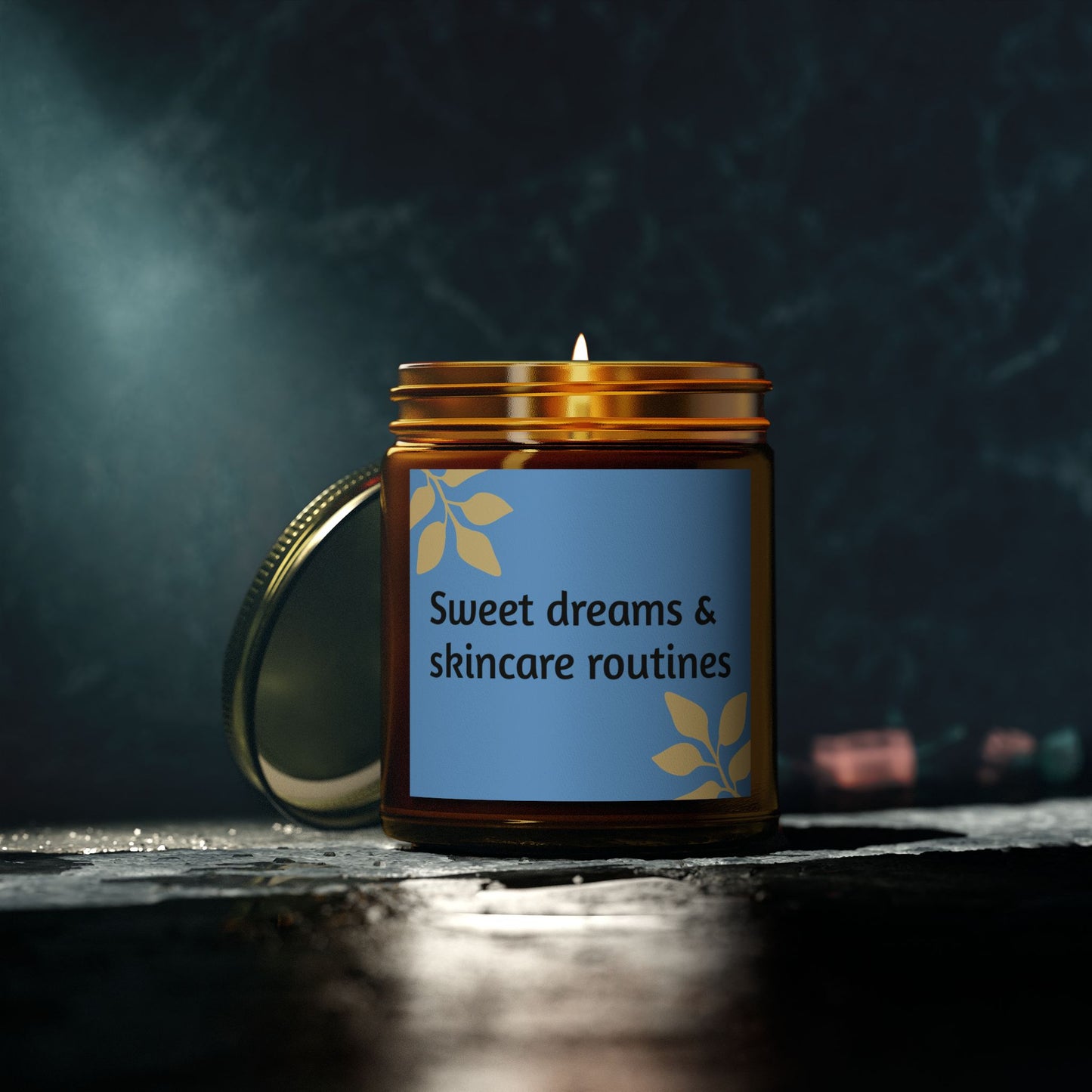 Sweet dreams and skincare routine Candles (4oz, 9oz)