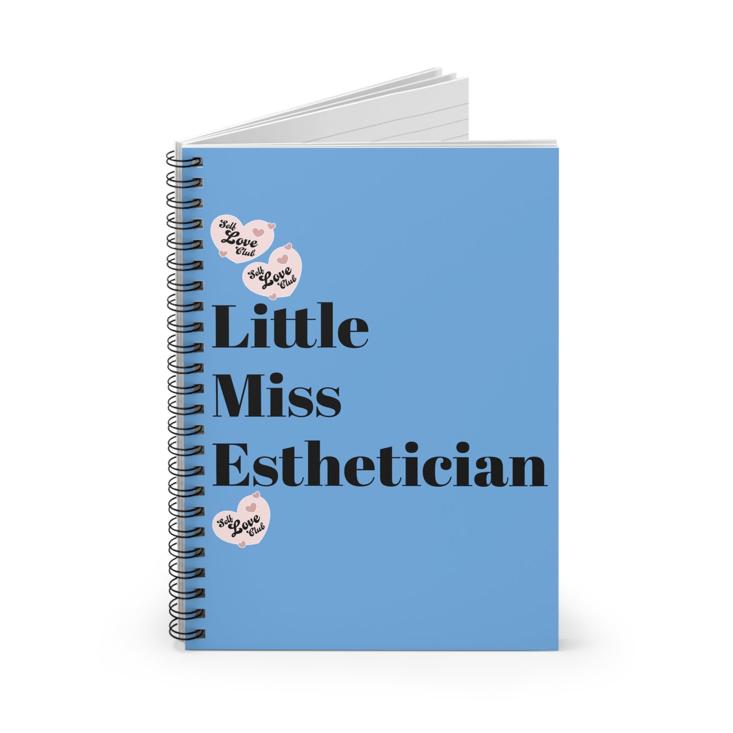 Little Miss Esthetician Spiral Notebook