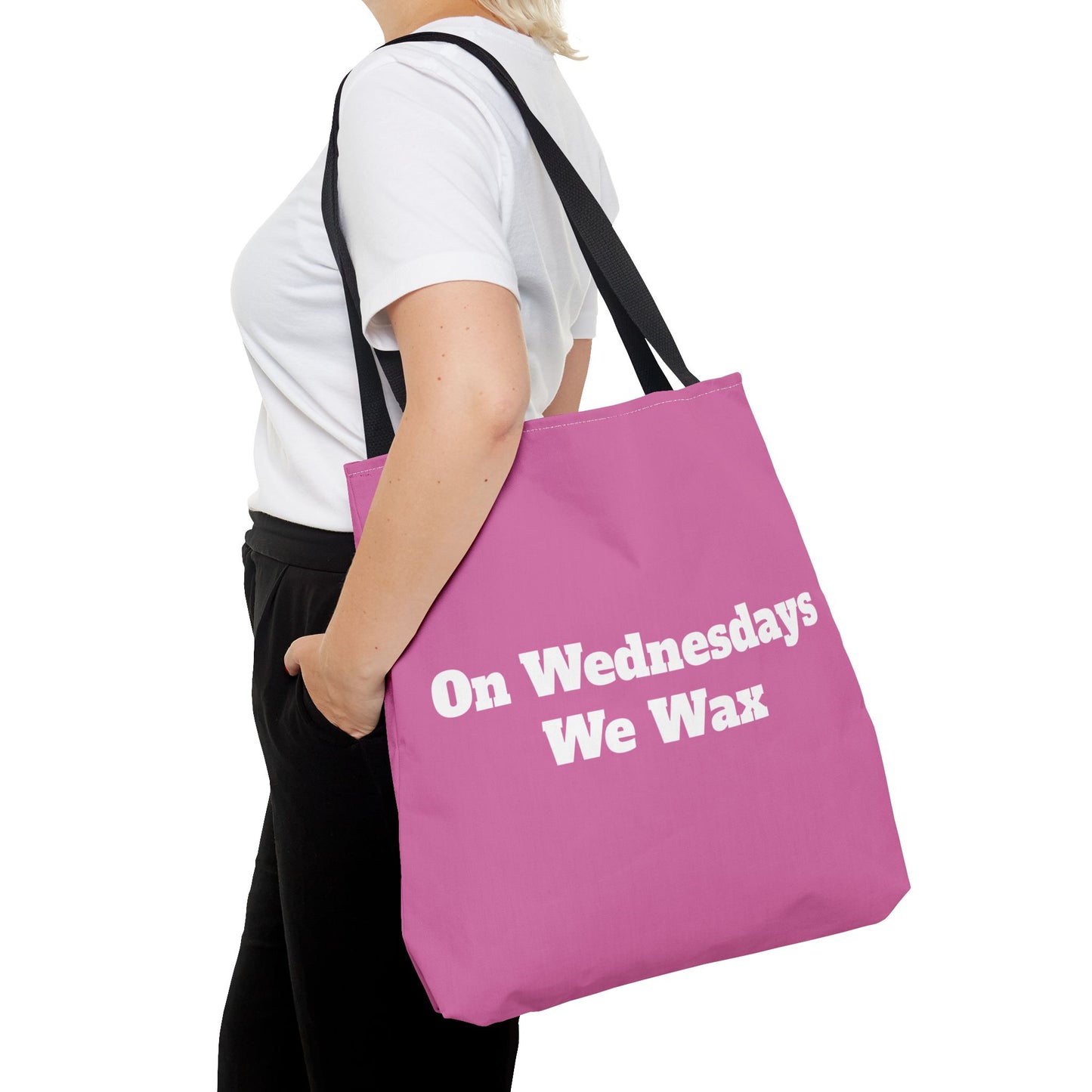 On Wednesdays We Wax Tote Bag