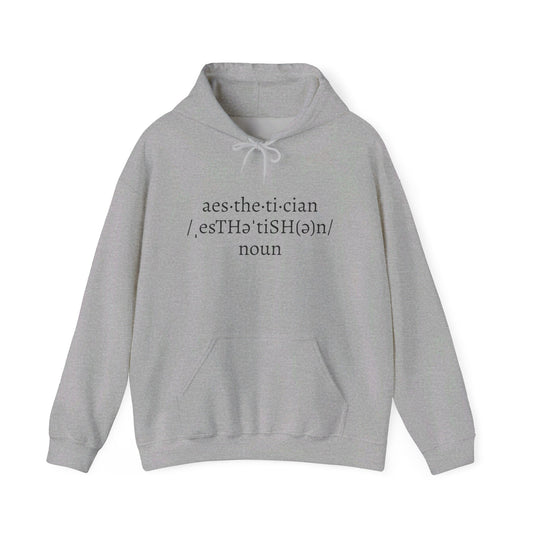 Unisex Aesthetician Hooded Sweatshirt