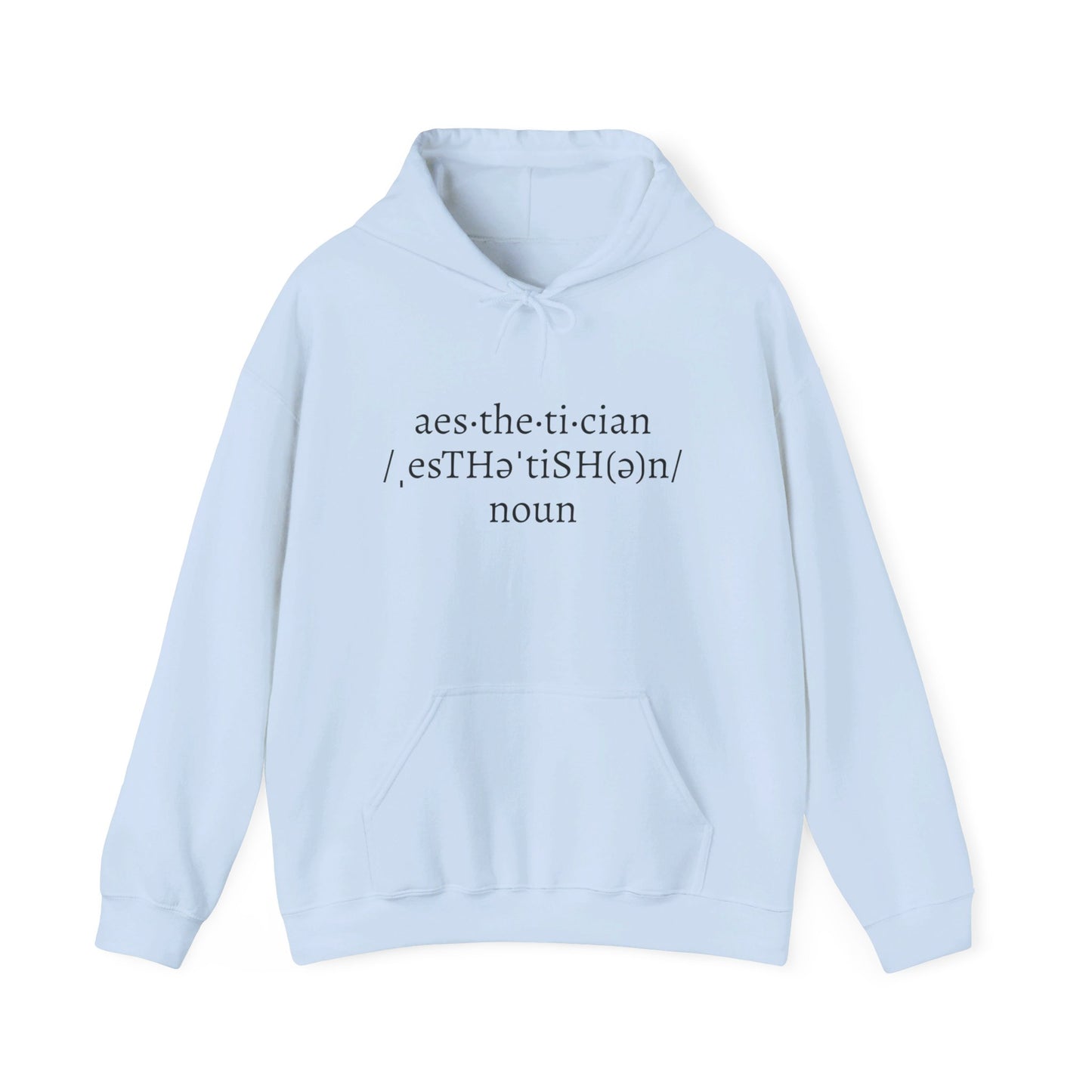 Unisex Aesthetician Hooded Sweatshirt