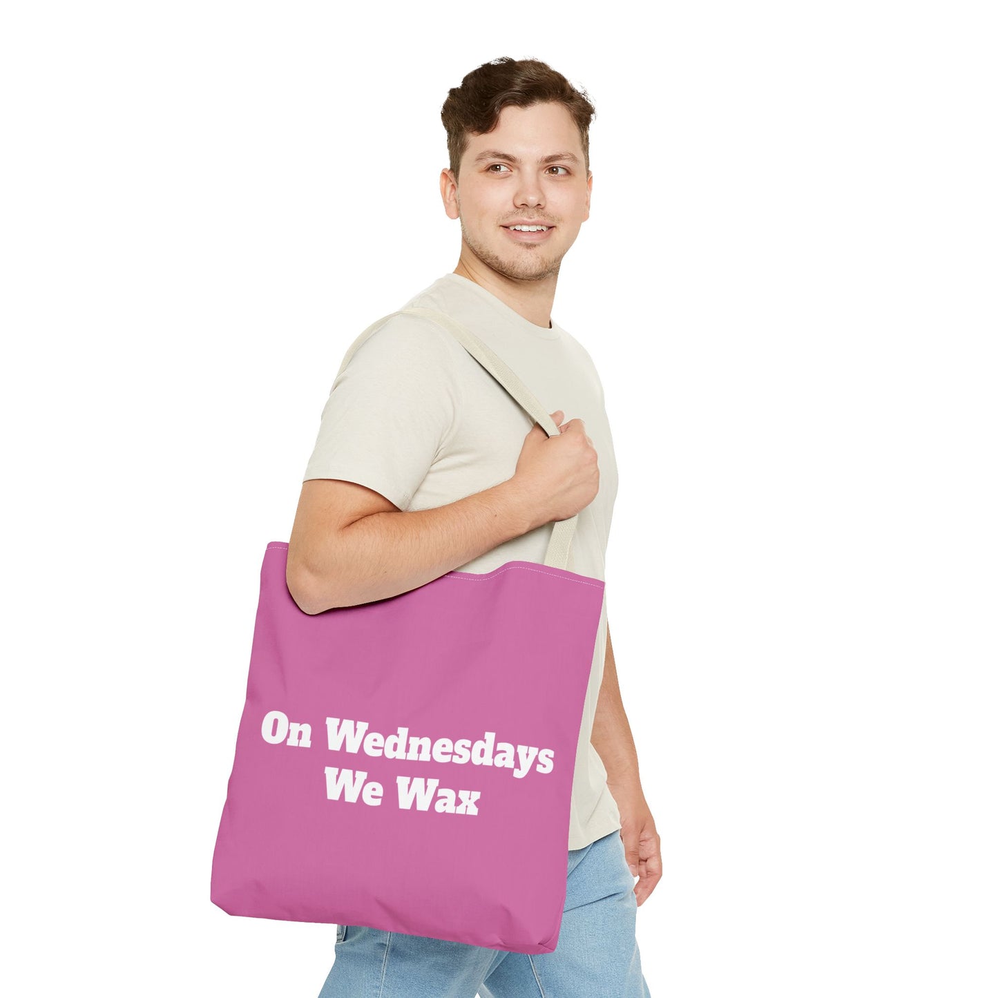 On Wednesdays We Wax Tote Bag