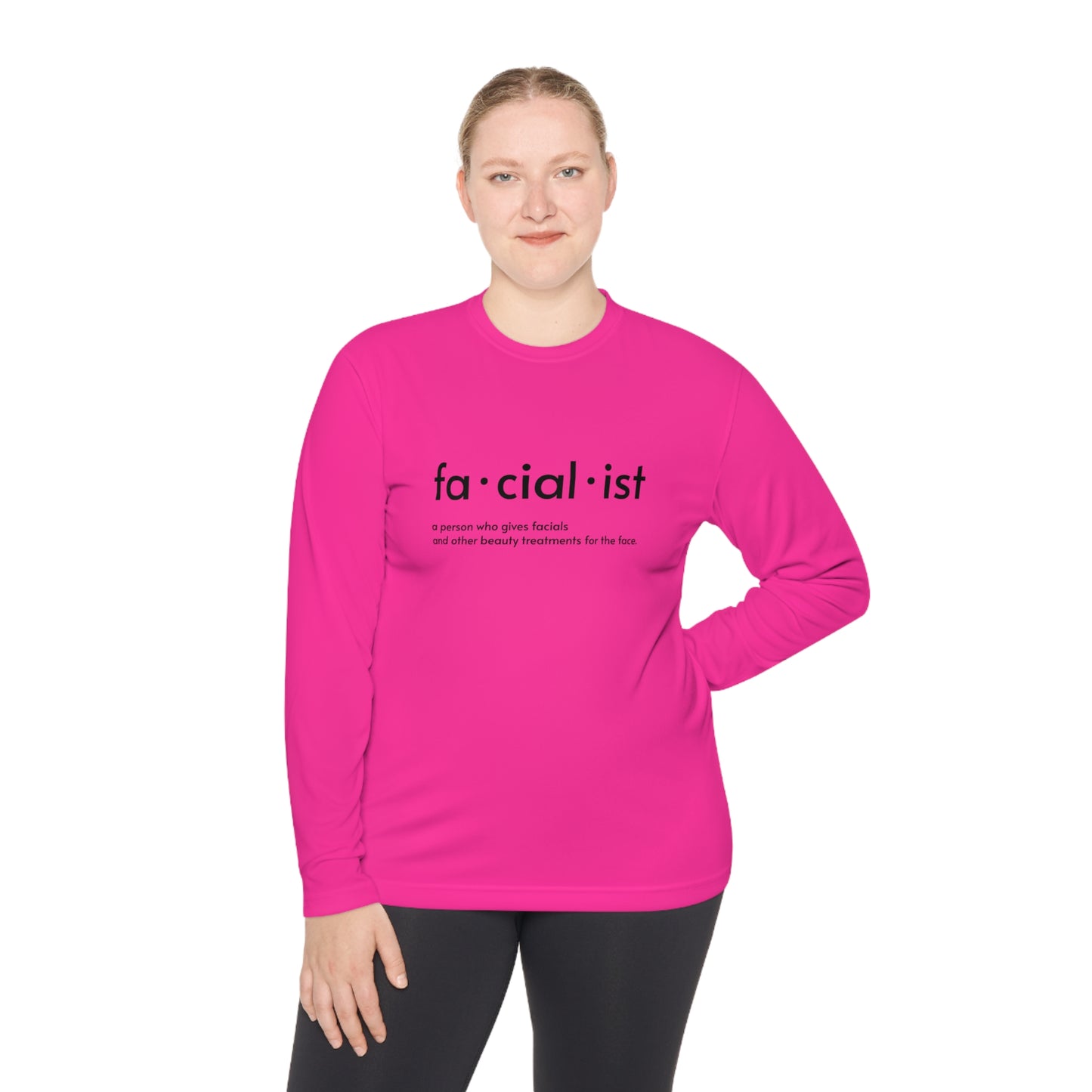 Unisex Facialist Long Sleeve Tee