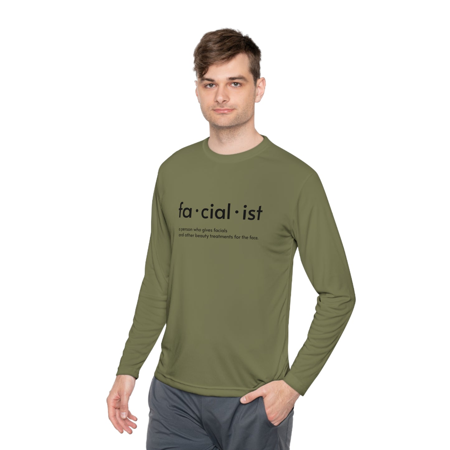 Unisex Facialist Long Sleeve Tee