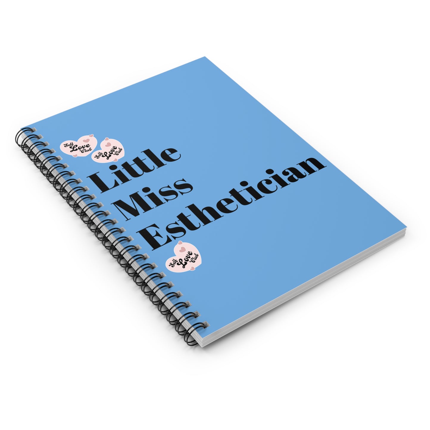 Little Miss Esthetician Spiral Notebook