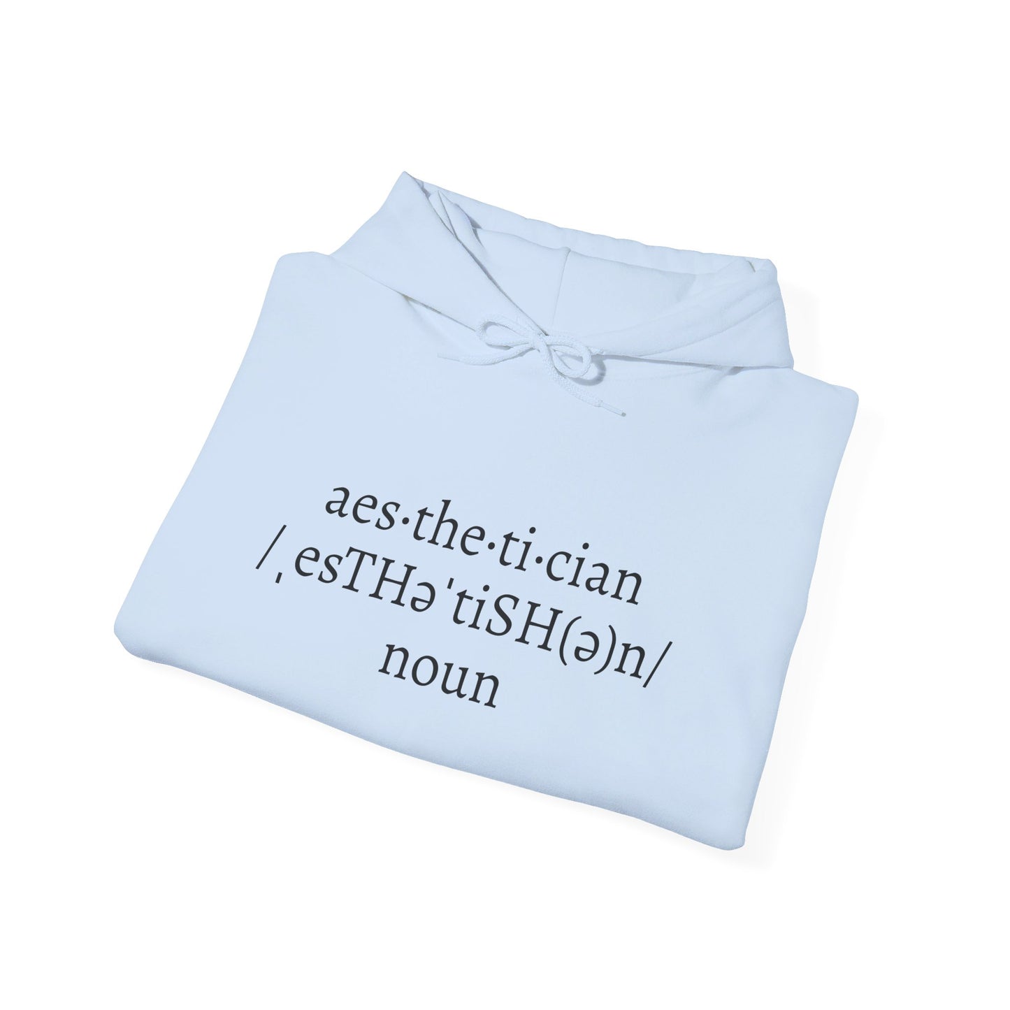 Unisex Aesthetician Hooded Sweatshirt